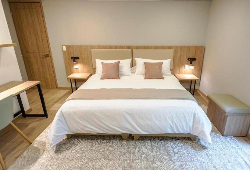 스위트 킹사이즈 침대, Siete Balcones Hotel Coworking