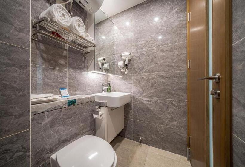 اتاق لوکس با تخت بزرگ, Gepai Executive Apartment   Shenzhen Futian Convention And Exhibition Center