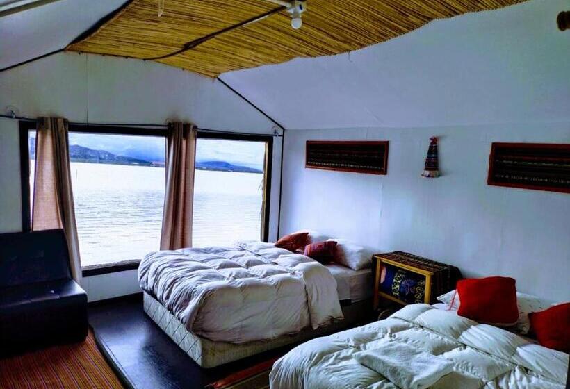 اتاق استاندارد با 2 تخت دوبل, Titicaca Wasy Lodge
