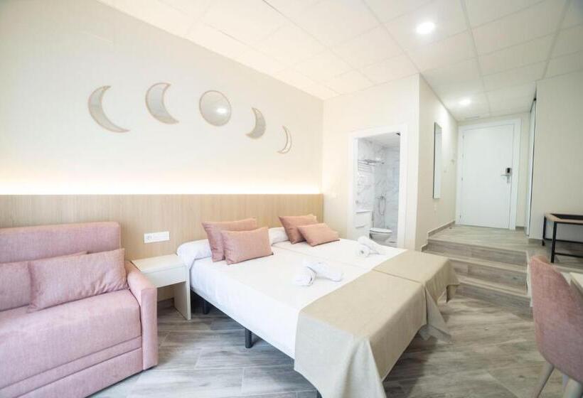 اتاق استاندارد با تراس, Hostal Altea Karma