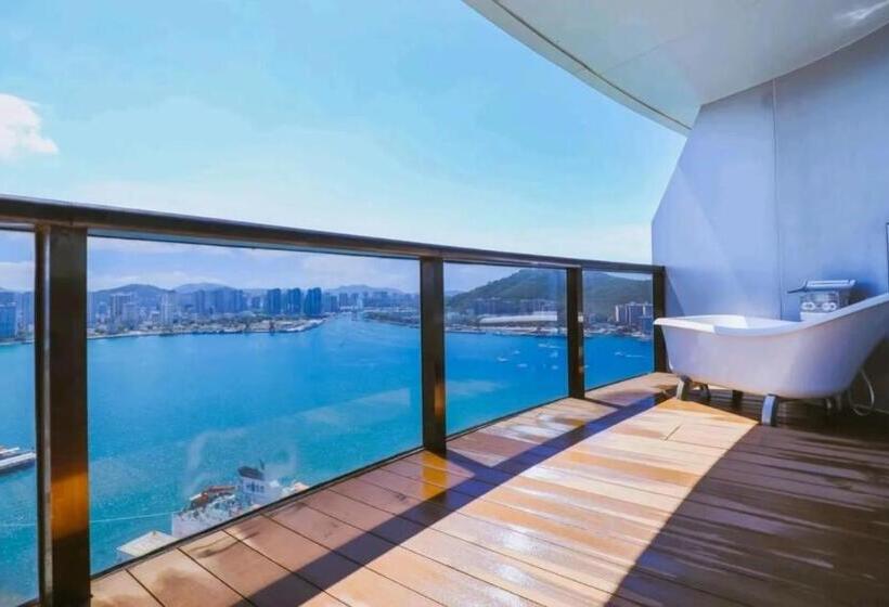 クイーンサイズベッドのスタンダードルーム, Sanya Romantic Journey Sea Resort & Spa