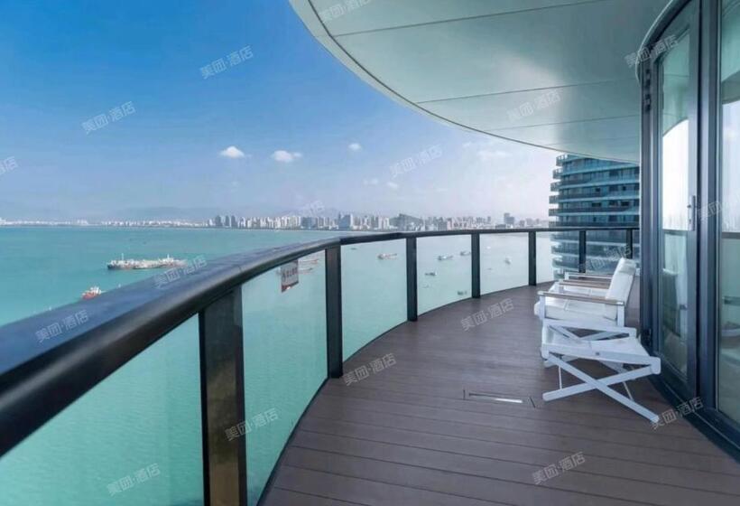 バルコニー付スタンダード４ベッドルーム, Sanya Romantic Journey Sea Resort & Spa