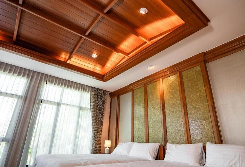 スタンダード４人部屋, Huan Chom Jan Hometel At Lampang