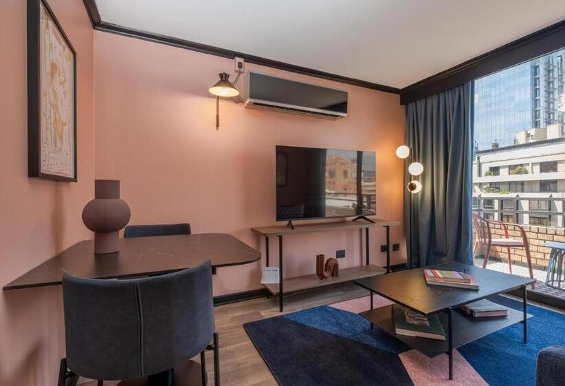 Апартаменты 1 Спальня, Apt Serviced Apartments Santiago