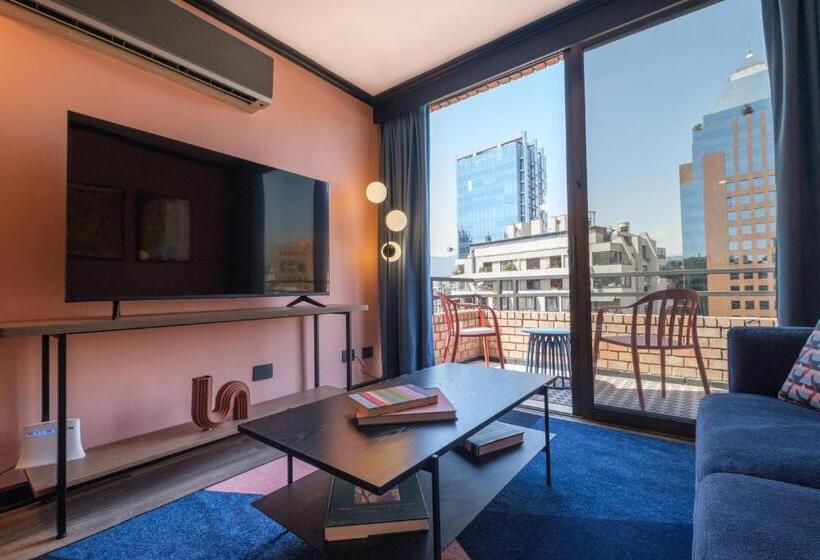 Апартаменты 1 Спальня, Apt Serviced Apartments Santiago