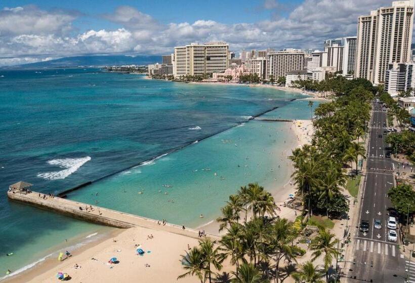 침실 1개 바다 전망 아파트, High Floor Luxury Oceanfront At Waikiki Beach Tower