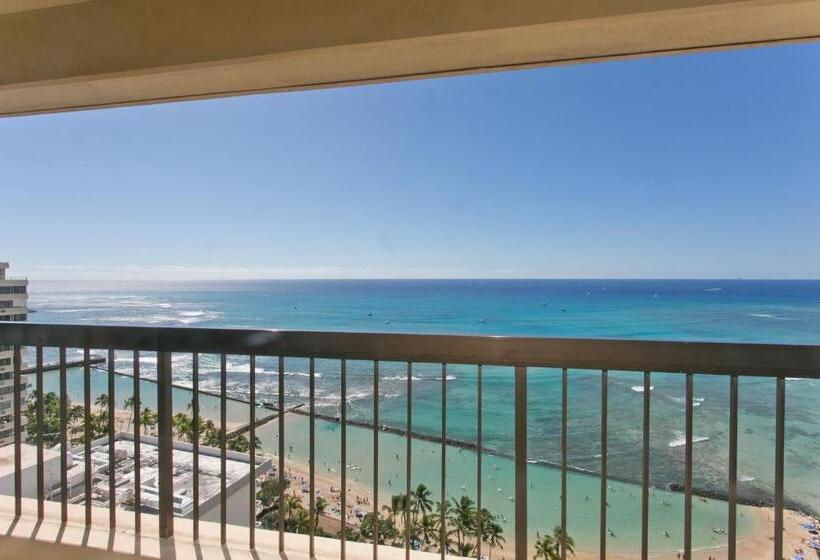 침실 1개 바다 전망 아파트, High Floor Luxury Oceanfront At Waikiki Beach Tower