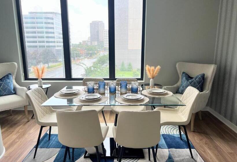 Апартаменты 3 Спальни, Premier Escape Tysons 4 Beds