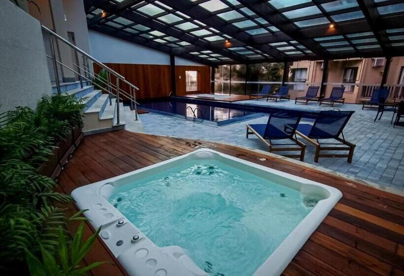 침실 1개 복층 룸, Duplex Cobertura   Gramado Wish Serrano