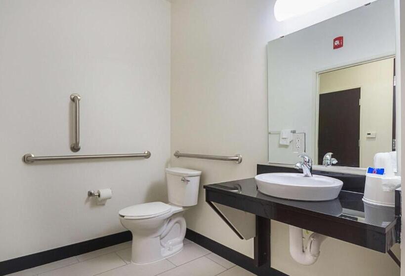 Chambre Standard Adaptée aux Personnes à Mobilité Réduite, Motel 6south Bend, In  Mishawaka