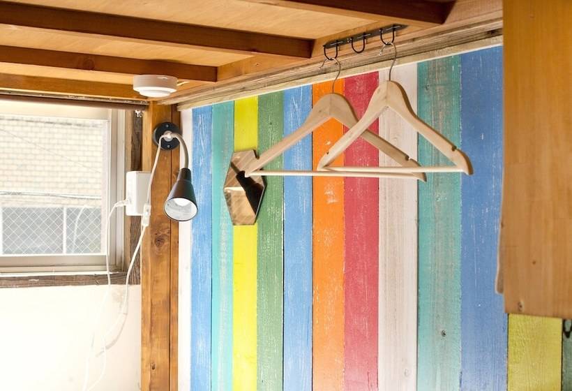 Четырехместный номер эконом класса с общей ванной комнатой, The Pax Hostel