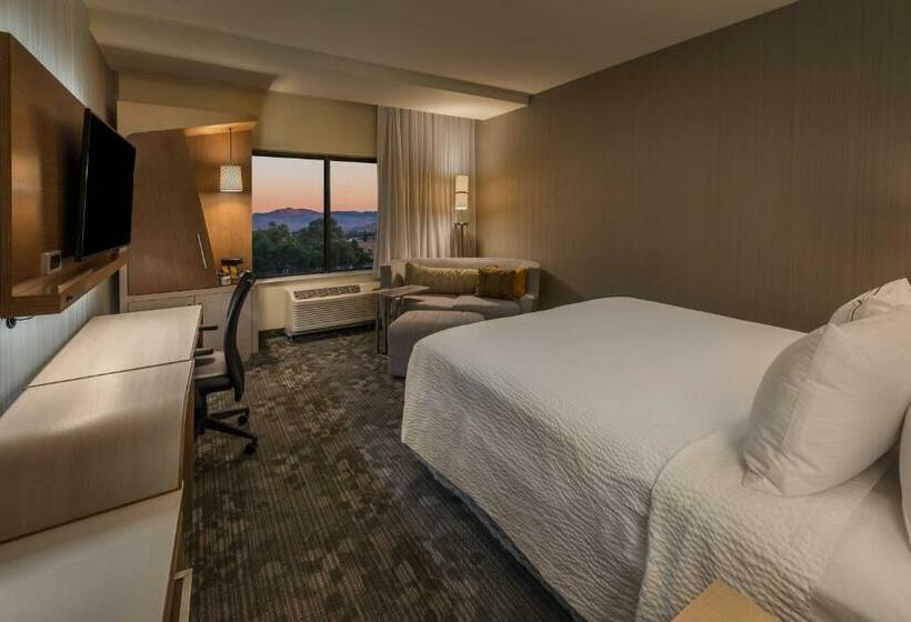 اتاق استاندارد با تخت بزرگ, Courtyard By Marriott Reno Downtown/riverfront