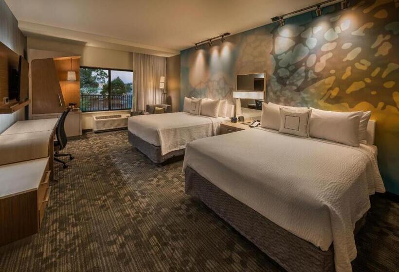 اتاق استاندارد با چشم‌انداز رودخانه, Courtyard By Marriott Reno Downtown/riverfront