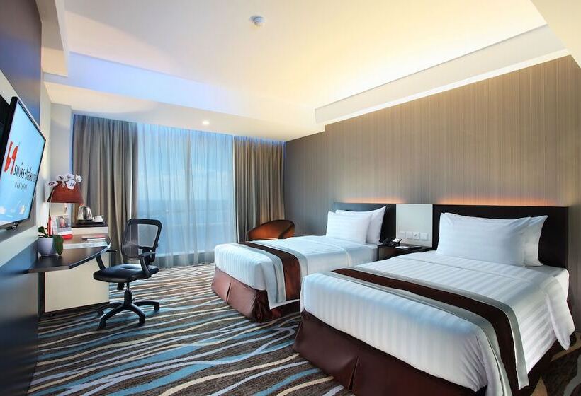 디럭스 룸 바다 전망, Swiss Belhotel Makassar