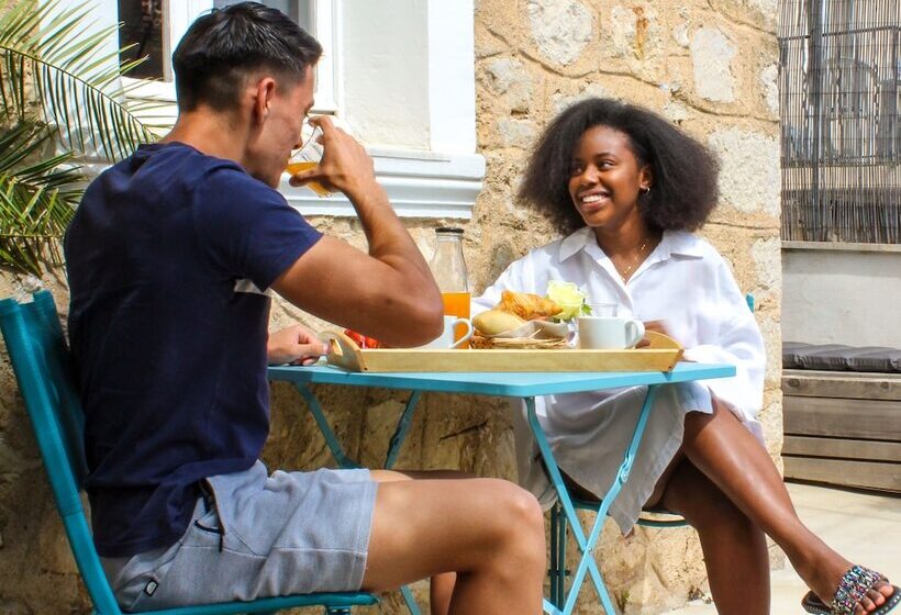 غرفة قياسية مزوَّدة بتراس, B&b Villa Du Roc Fleuri