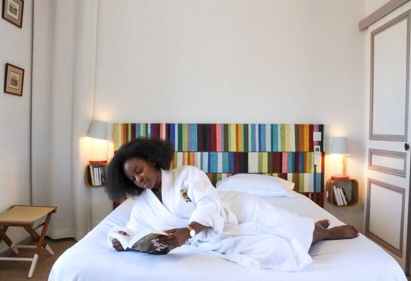 غرفة قياسية مزوَّدة بشُرفة, B&b Villa Du Roc Fleuri