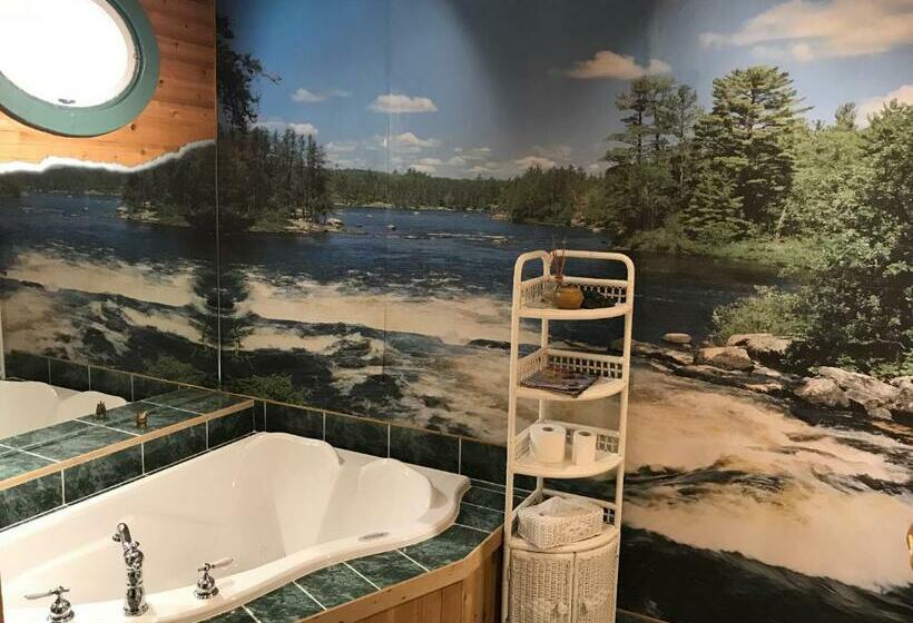 스탠다드 룸 킹사이즈 침대, Auberge Du Sault à La Puce
