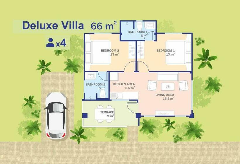 Вилла Deluxe 1 Спальня, Lux Family Villas Krabi Ao Nang