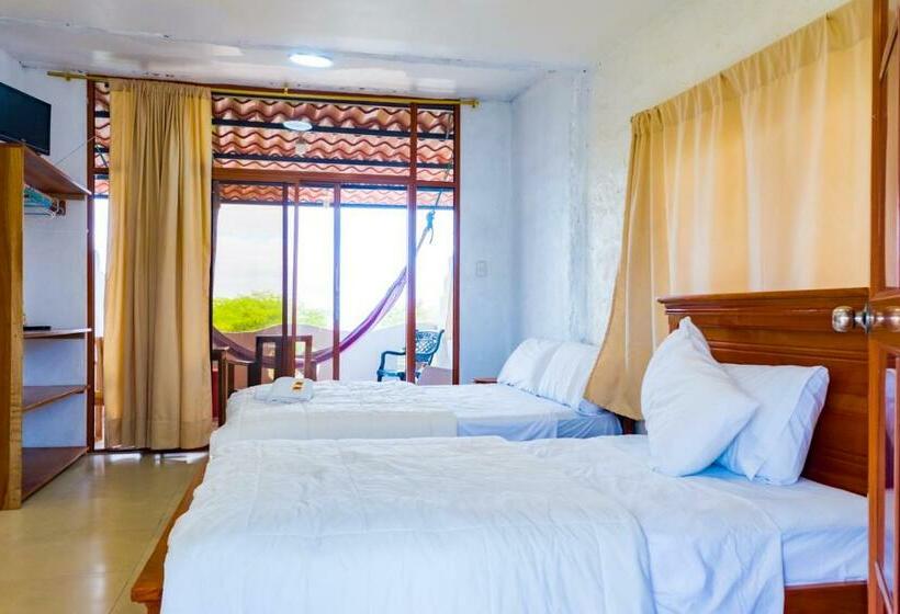 Quarto Estandar Vista Mar com Sacada, Royal Galápagos Inn