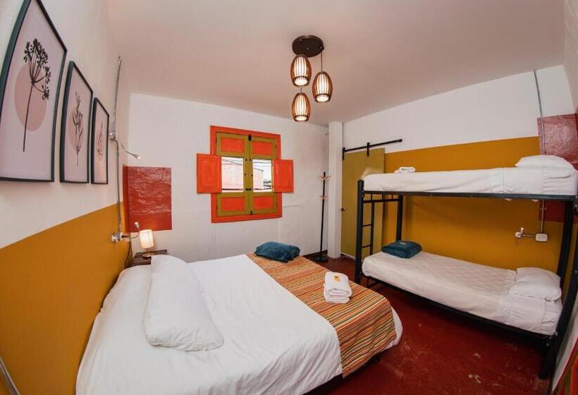 Habitación Cuádruple Estándar, Viajero Salento Hostel