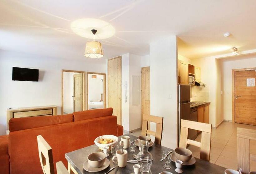 آپارتمان 1 خوابه, Residence Prestige Odalys Mendi Alde