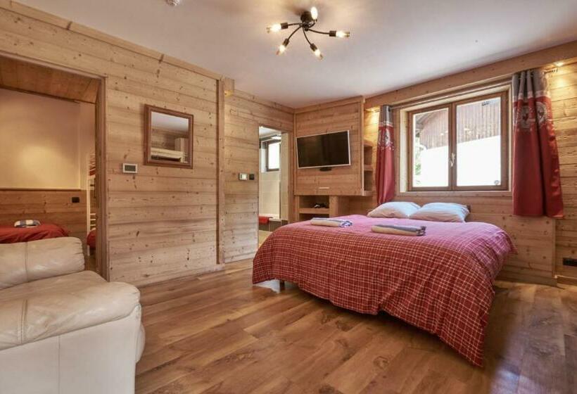 اتاق لوکس خانوادگی, Chalet Aventure B&b Les Gets