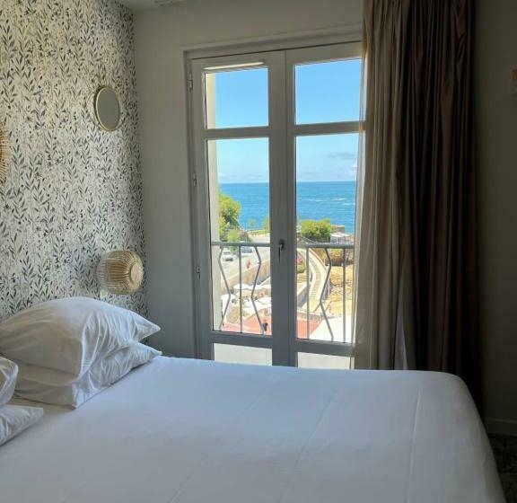 带海景的标准房, Hôtel Les Baigneuses De Biarritz