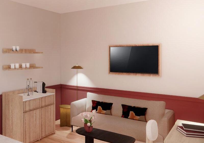 Номер Deluxe, Hostellerie Briqueterie & Spa Champagne