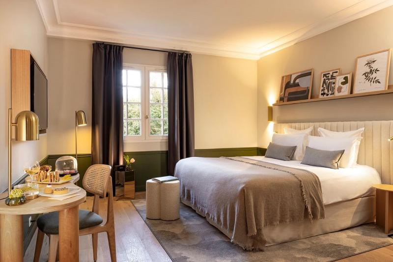 Номер Deluxe, Hostellerie Briqueterie & Spa Champagne