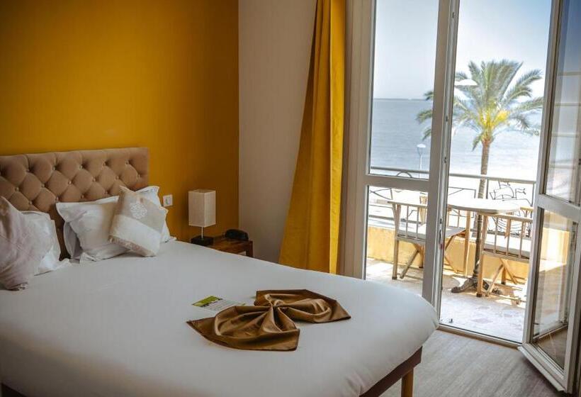 Номер Deluxe Вид на Море с Балконом, Hôtel Du Bord De Mer Le Vanillé