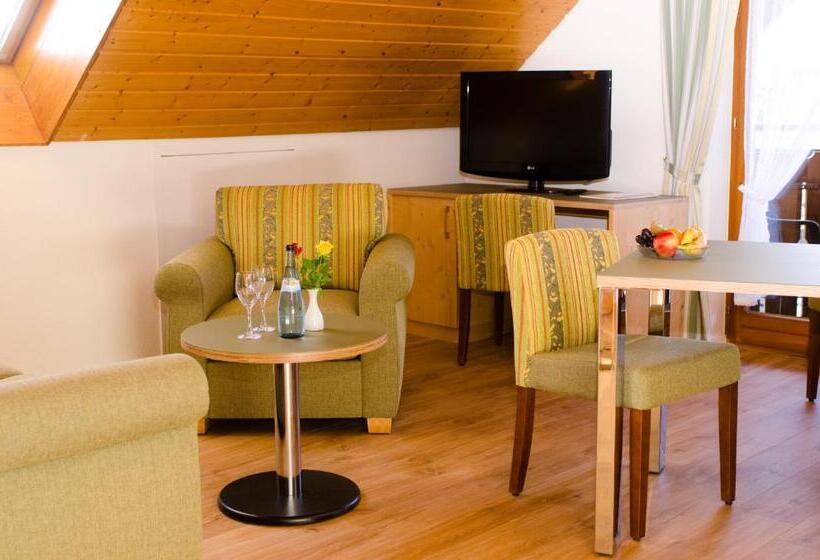 Апартаменты 1 Спальня с Балконом, Schreyers Hotel Restaurant Mutzel