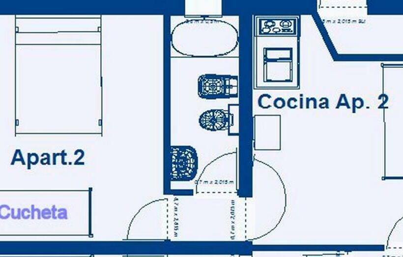 آپارتمان خانواده 1 خوابه, Apart Hotel ñusta