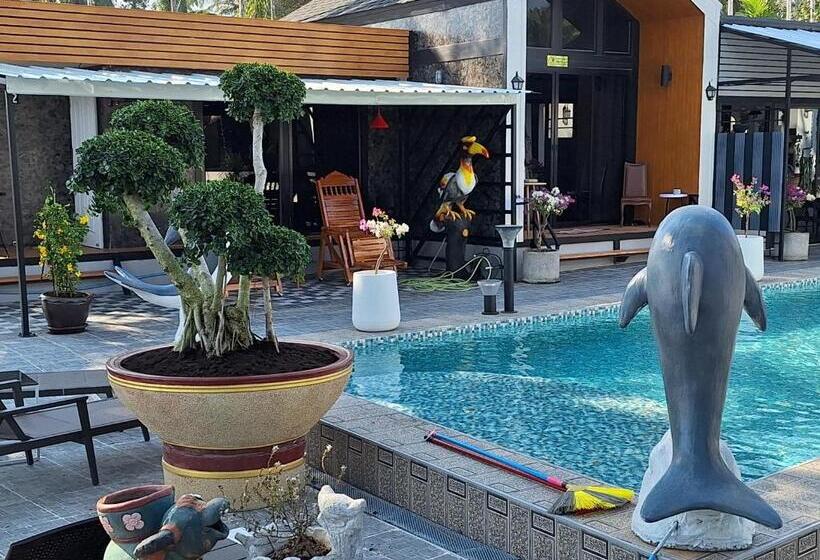 اتاق استاندارد با چشم‌انداز استخر, River Pool Villa