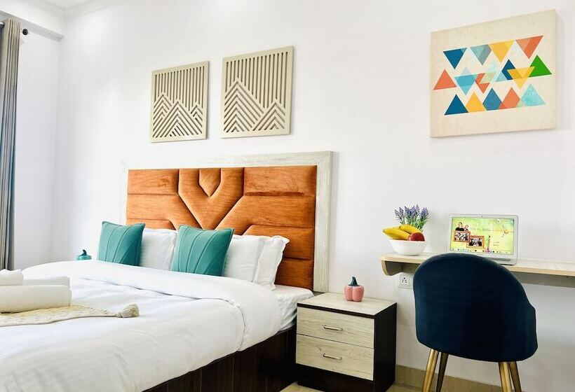 شقة بريميوم غرفة واحدة, Zen Suites   Golf Course Road Gurgaon