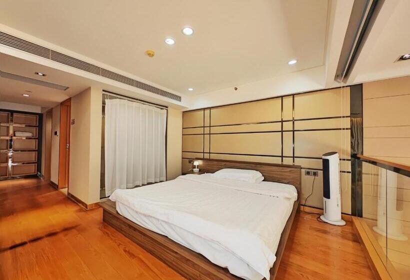 Apartamento Dúplex 1 Dormitório, 邻致公寓东站中汇店