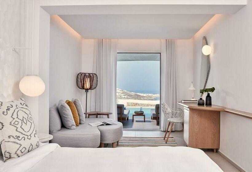 수피리어 룸 바다 전망, Myconian Kyma, A Member Of Design Hotels