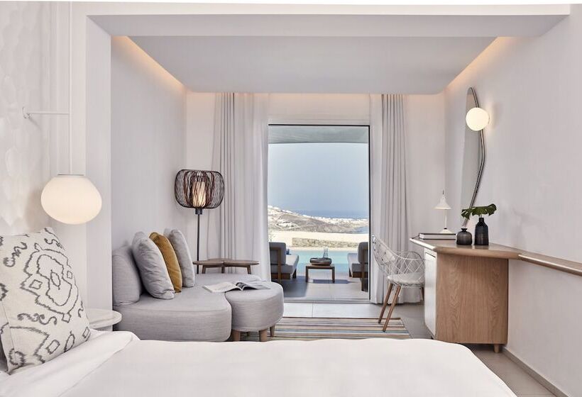 수피리어 룸 바다 전망, Myconian Kyma, A Member Of Design Hotels