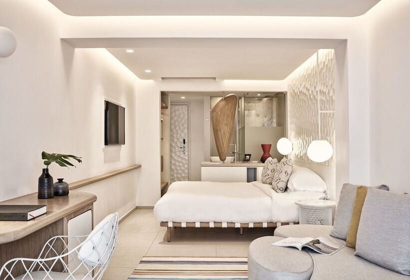 수피리어 룸 바다 전망, Myconian Kyma, A Member Of Design Hotels