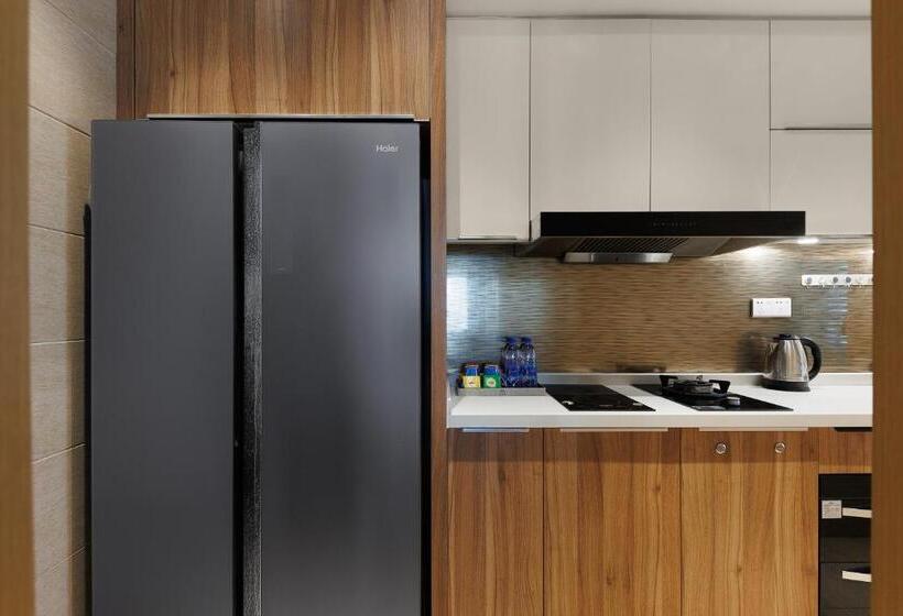 Apartamento 2 Dormitórios, Doria Home International Apartment  Guangzhou Huijin Ifc Keyun Road Metro Branch Canton Fair Free Sh