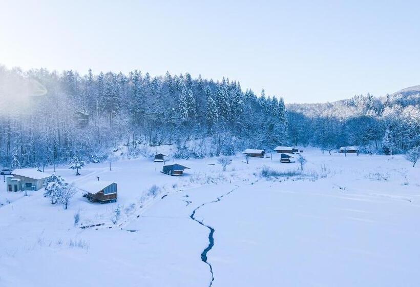 스탠다드 룸 호수 전망, Earthboat Village Kurohime