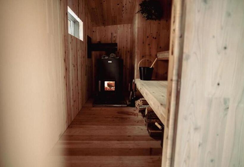 스탠다드 룸 산 전망, Earthboat Village Kurohime