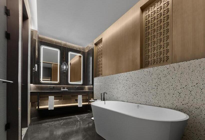 اتاق استاندارد با تخت بزرگ, Banyan Tree Suzhou Shishan