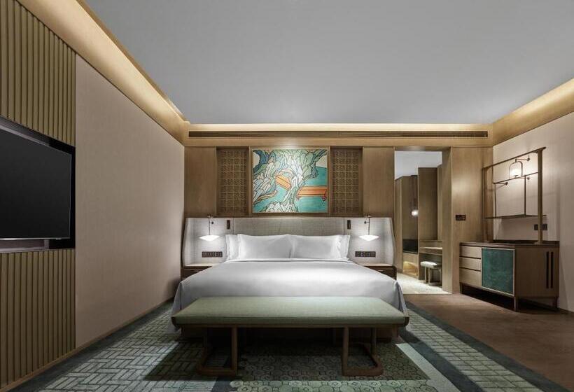اتاق استاندارد با تخت بزرگ, Banyan Tree Suzhou Shishan