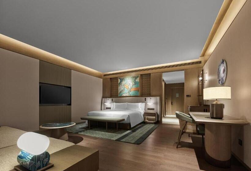 اتاق استاندارد با تخت بزرگ, Banyan Tree Suzhou Shishan
