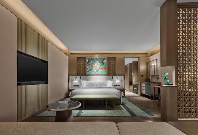 اتاق استاندارد با تخت بزرگ, Banyan Tree Suzhou Shishan