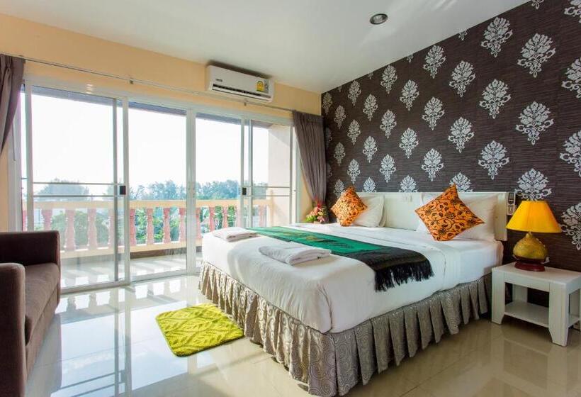 Номер Стандарт Вид на Море с Балконом, Surin Sunset Hotel   Sha