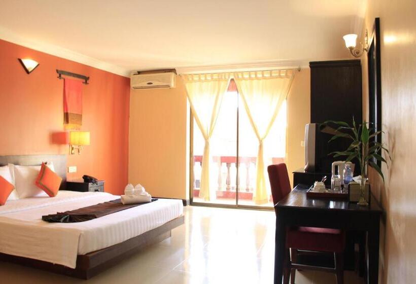バルコニー付きスーペリアルーム, Mekong Angkor Palace Inn