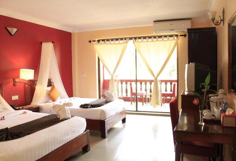 バルコニー付きスーペリアルーム, Mekong Angkor Palace Inn