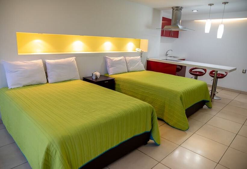 اتاق استاندارد با 2 تخت دوبل, Ramada By Wyndham Acapulco Hotel & Suites
