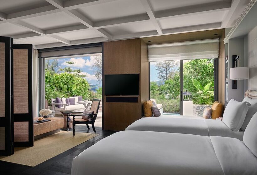 스탠다드 룸 더블 침대, Rosewood Phuket